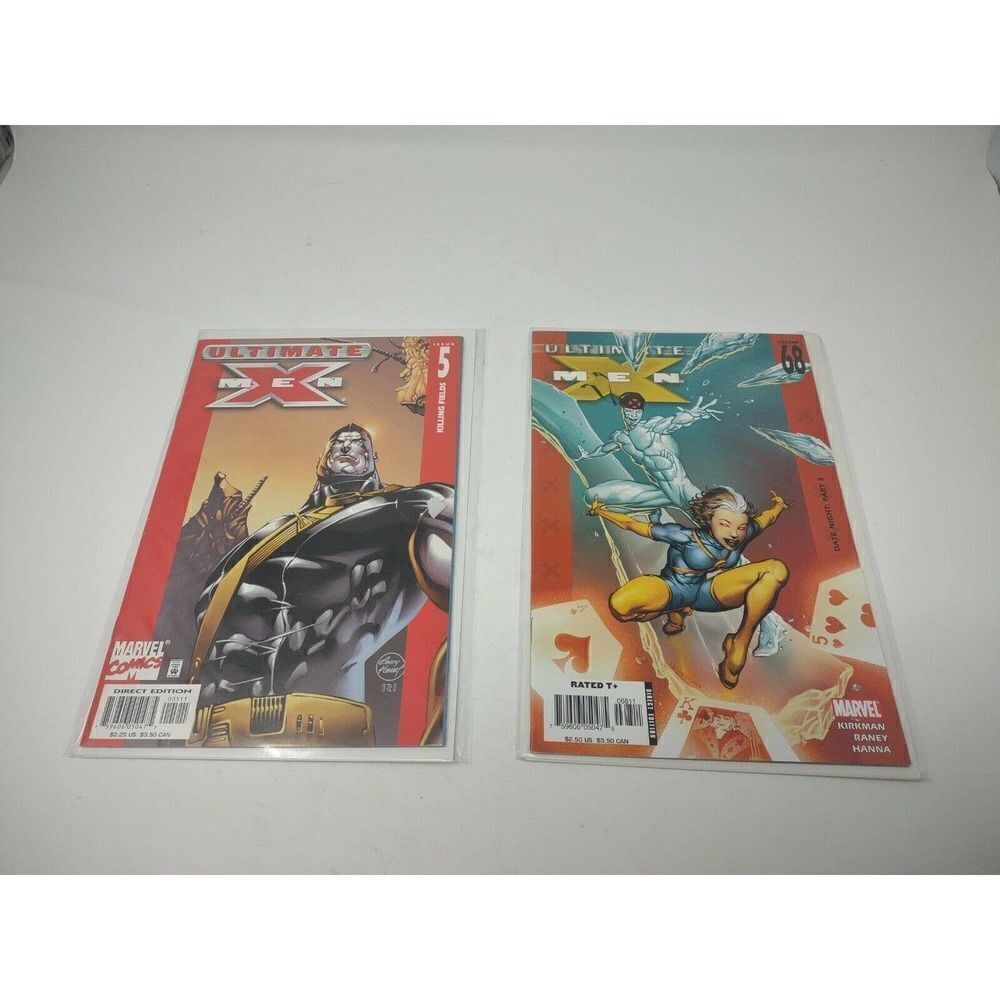Ultimate X Men Comic Bundle Issue 5 And 68 Killing Fields and Date Night part 3